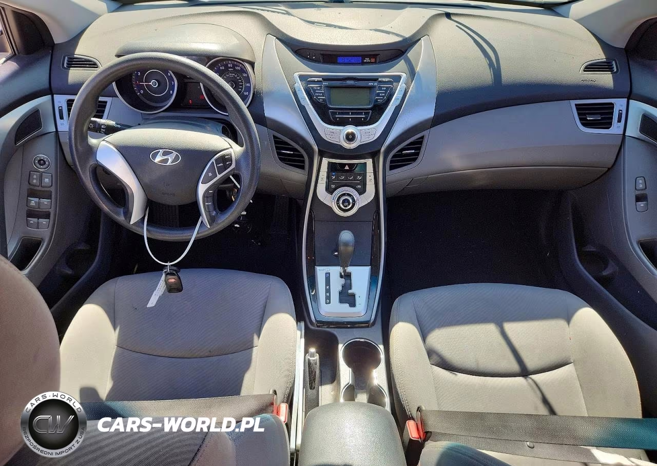 2012 Hyundai Elantra Gls VIN:KMHDH4AE4CU403385 - 8
