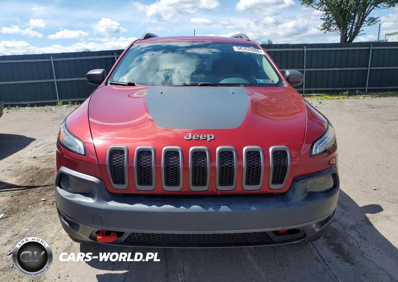 2016 Jeep Cherokee Trailhawk VIN:1C4PJMBS6GW232241 - 5