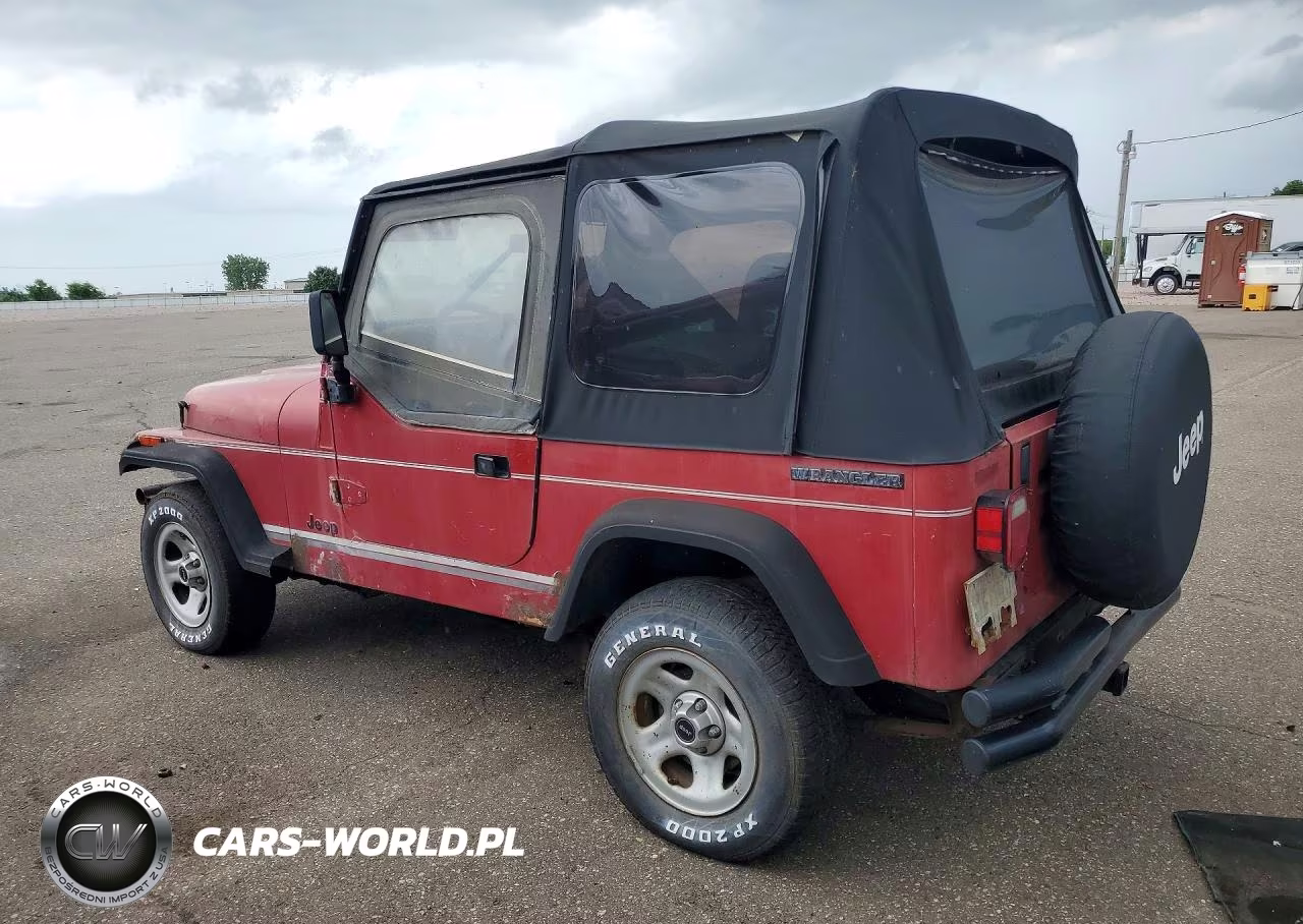 1987 Jeep Wrangler VIN:2BCCZ81J1HB535374 - 2
