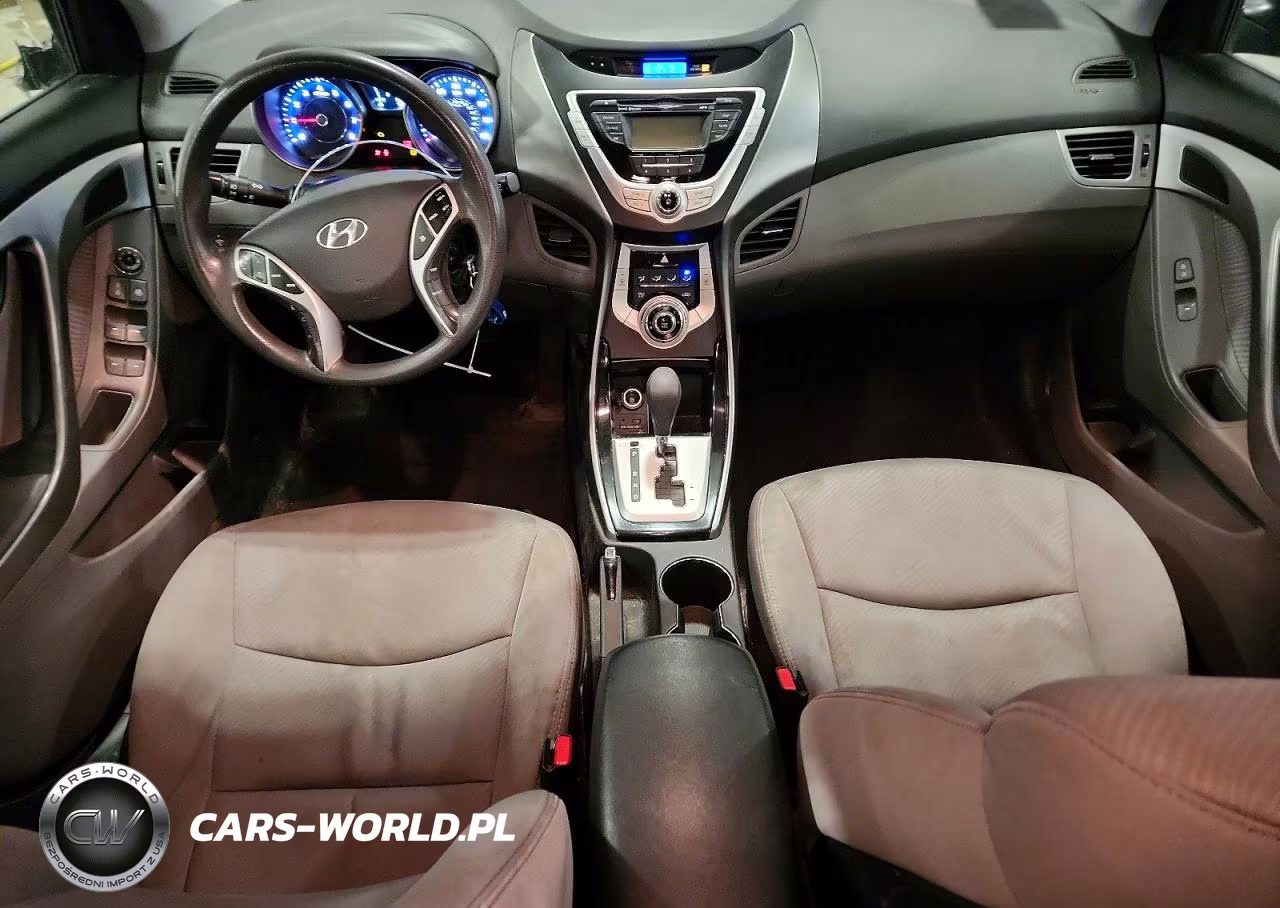 2012 Hyundai Elantra Gls VIN:5NPDH4AE7CH93425 - 8