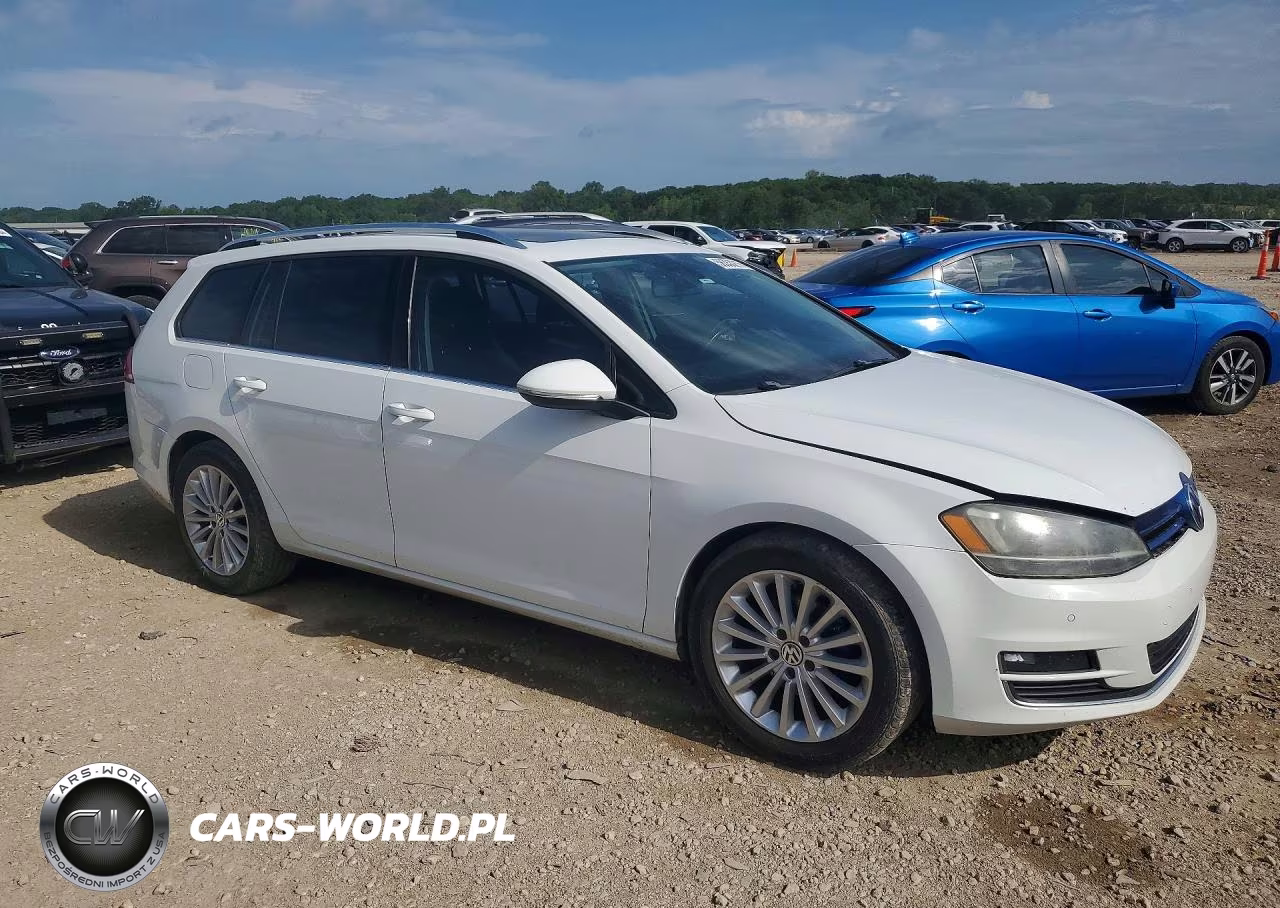 2015 Volkswagen Golf Sportwagen Tdi S VIN:3VWCA7AU6FM508075 - 4