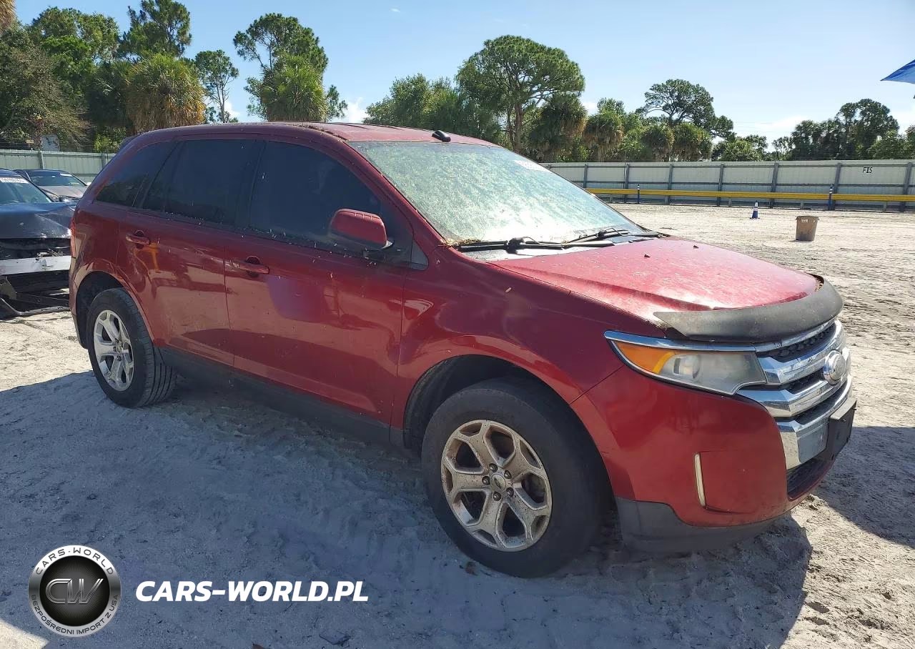 2014 Ford Edge Sel VIN:2FMDK3JC9EBB60885 - 4