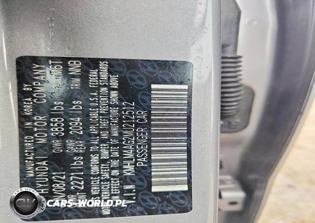 2021 Hyundai Elantra Sel VIN:KMHLM4AG2MU212512 - 12
