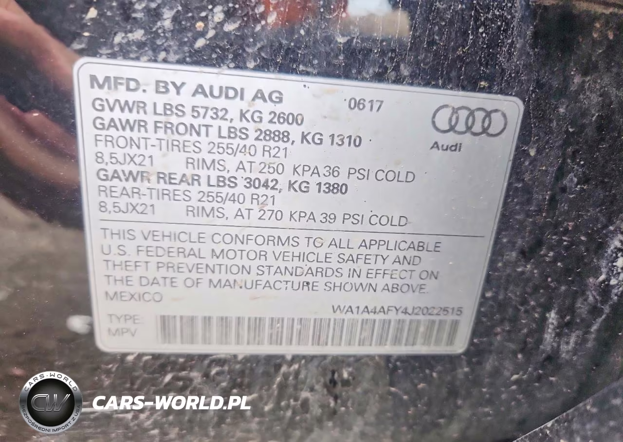 2018 Audi Sq5 Premium Plus VIN:WA1A4AFY4J2022515 - 12