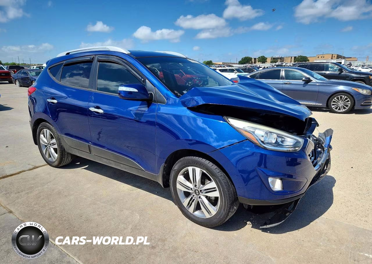2014 Hyundai Tucson Limited VIN:KM8JU3AGXEU811953 - 4