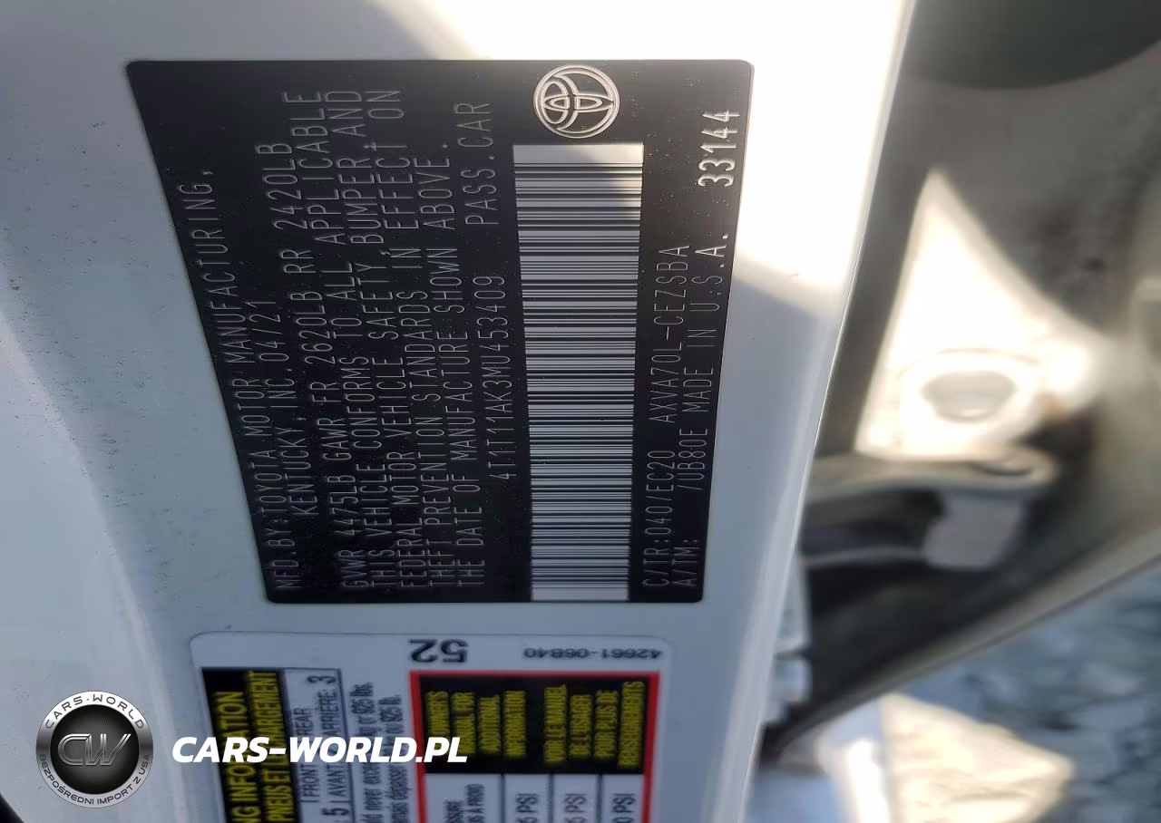 2021 Toyota Camry Se Nightshade VIN:4T1T11AK3MU453409 - 12