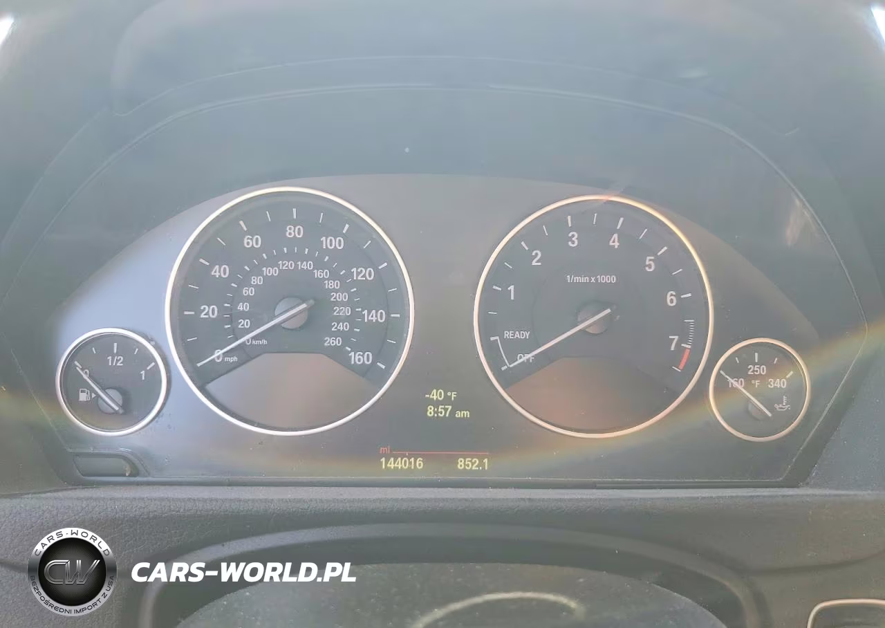 2014 BMW 328 I Sulev VIN:WBA3C1C50EK107690 - 9