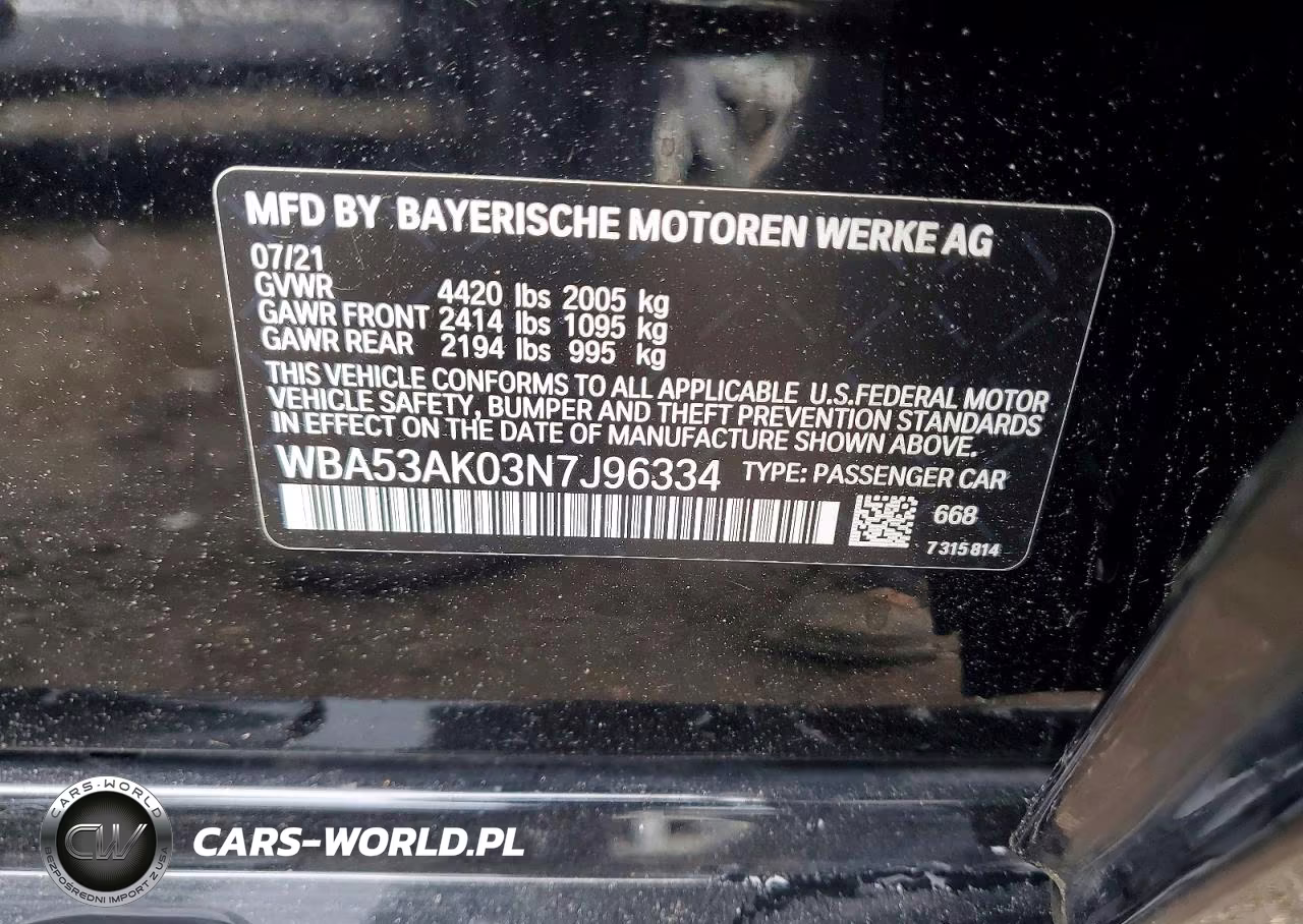 2022 BMW 228I VIN:WBA53AK03N7J96334 - 12
