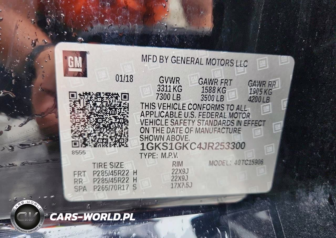 2018 GMC Yukon Xl C1500 Slt VIN:1GKS1GKC4JR253300 - 13