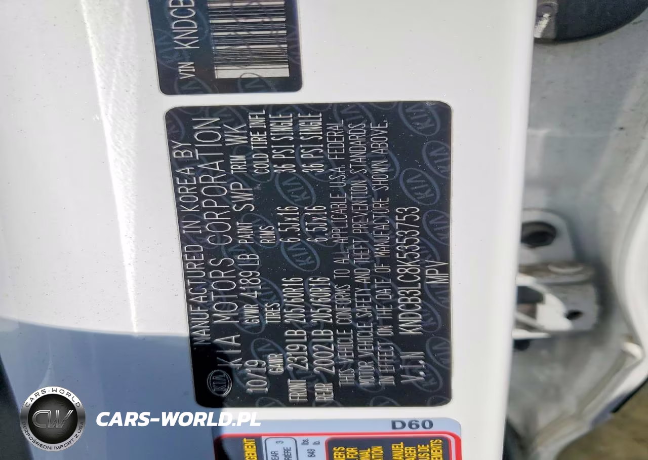 2019 Kia Niro Lx VIN:KNDCB3LC8K5353753 - 14