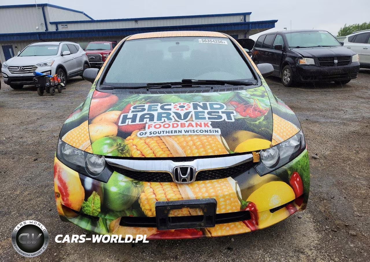 2009 Honda Civic Lx VIN:2HGFA16589H302257 - 5