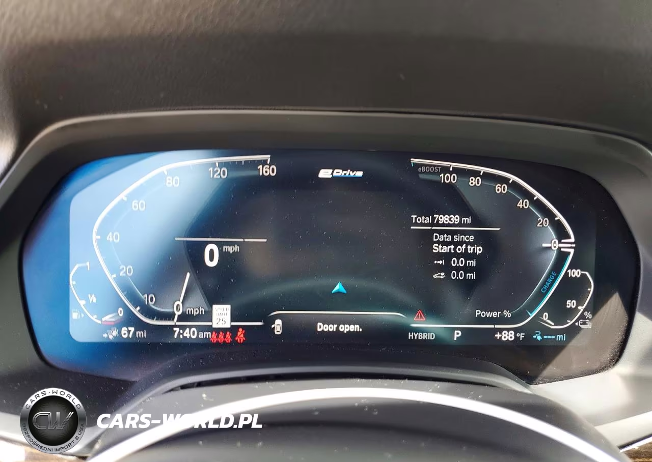 2021 BMW X5 xDrive45E VIN:5UXTA6C08M9F27716 - 9