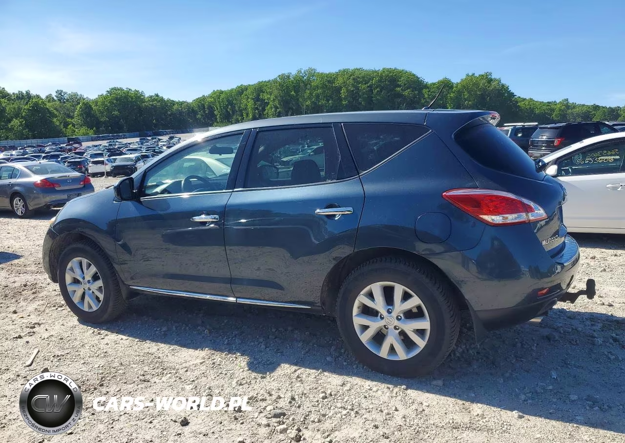 2011 Nissan Murano S VIN:JN8AZ1MW5BW169143 - 2