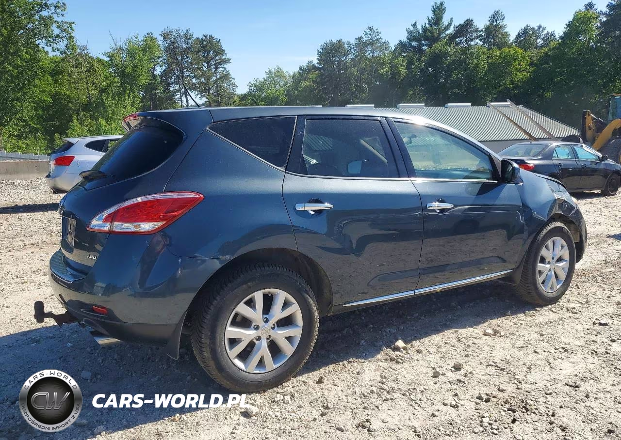 2011 Nissan Murano S VIN:JN8AZ1MW5BW169143 - 3
