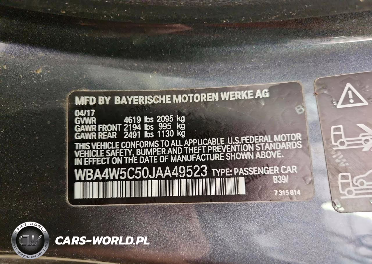 2018 BMW 430Xi VIN:WBA4W5C50JAA49523 - 13