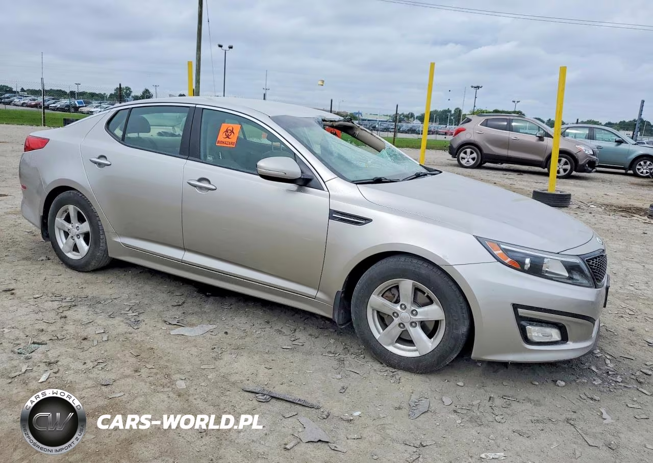 2014 Kia Optima Lx VIN:KNAGM4A77E5483418 - 4