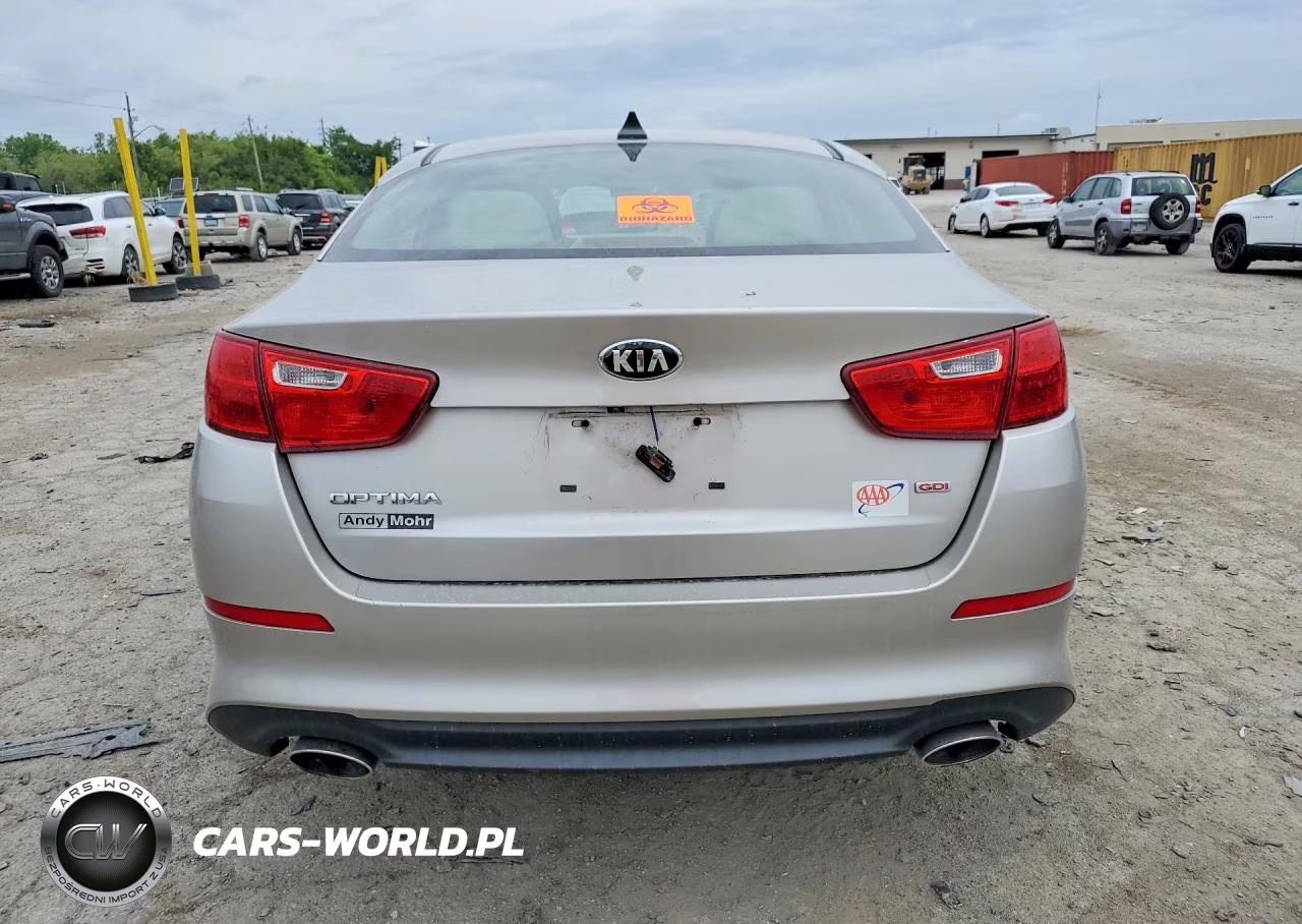 2014 Kia Optima Lx VIN:KNAGM4A77E5483418 - 6