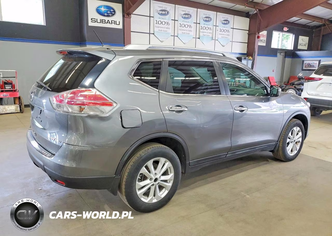 2015 Nissan Rogue Sv VIN:5N1AT2MKXFC865340 - 3
