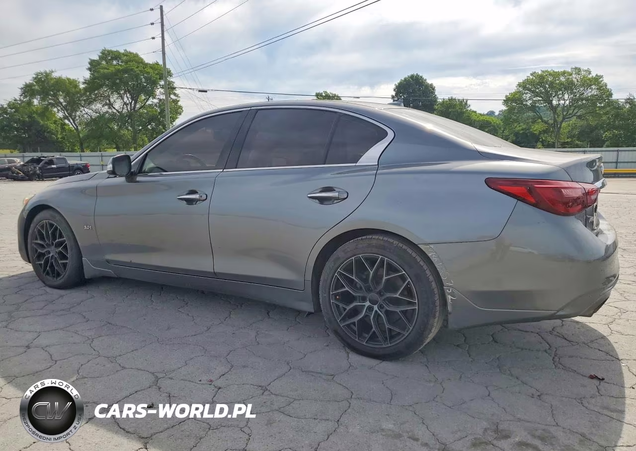 2018 Infiniti Q50 Luxe VIN:JN1EV7ARXJM444707 - 2