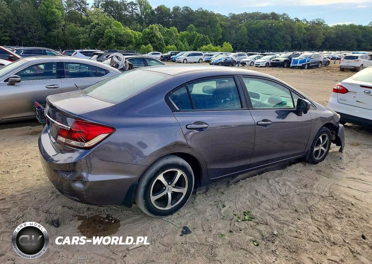 2015 Honda Civic Se VIN:19XFB2F74FE212310 - 3