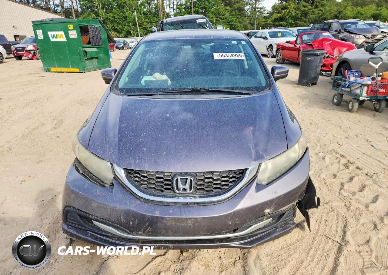 2015 Honda Civic Se VIN:19XFB2F74FE212310 - 5