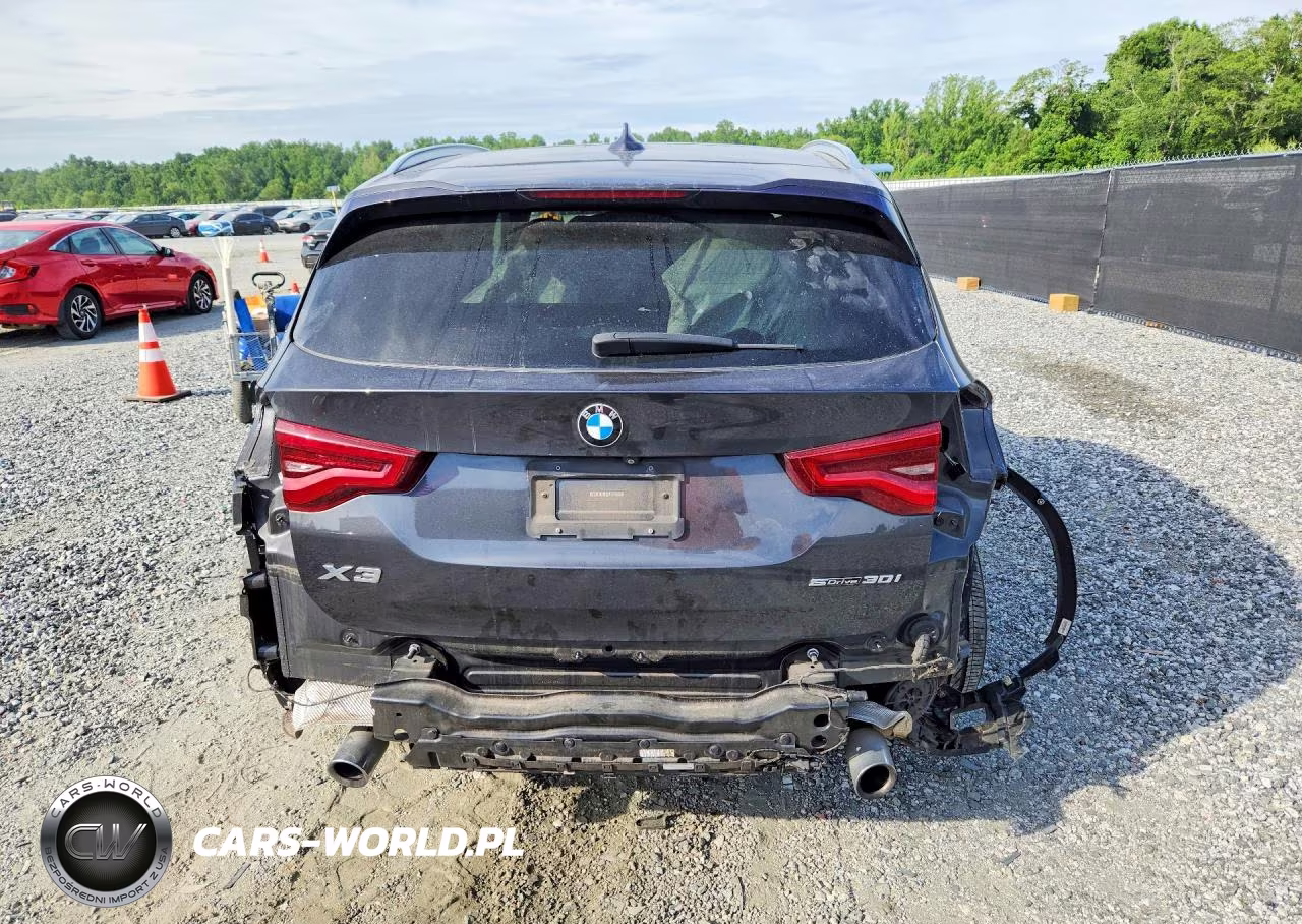2019 BMW X3 Sdrive30I VIN:5UXTR7C51KLE96321 - 6