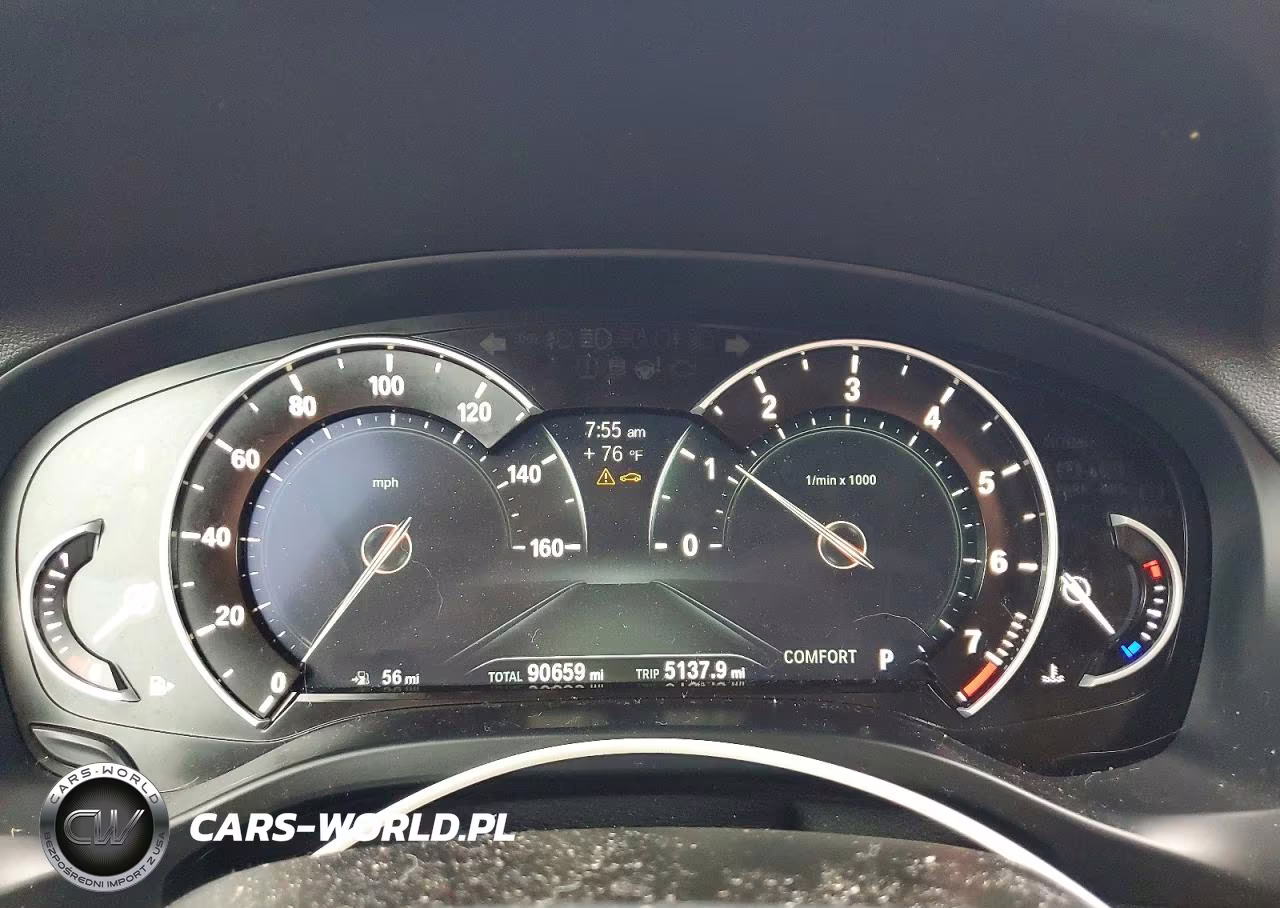 2019 BMW X3 Sdrive30I VIN:5UXTR7C51KLE96321 - 9