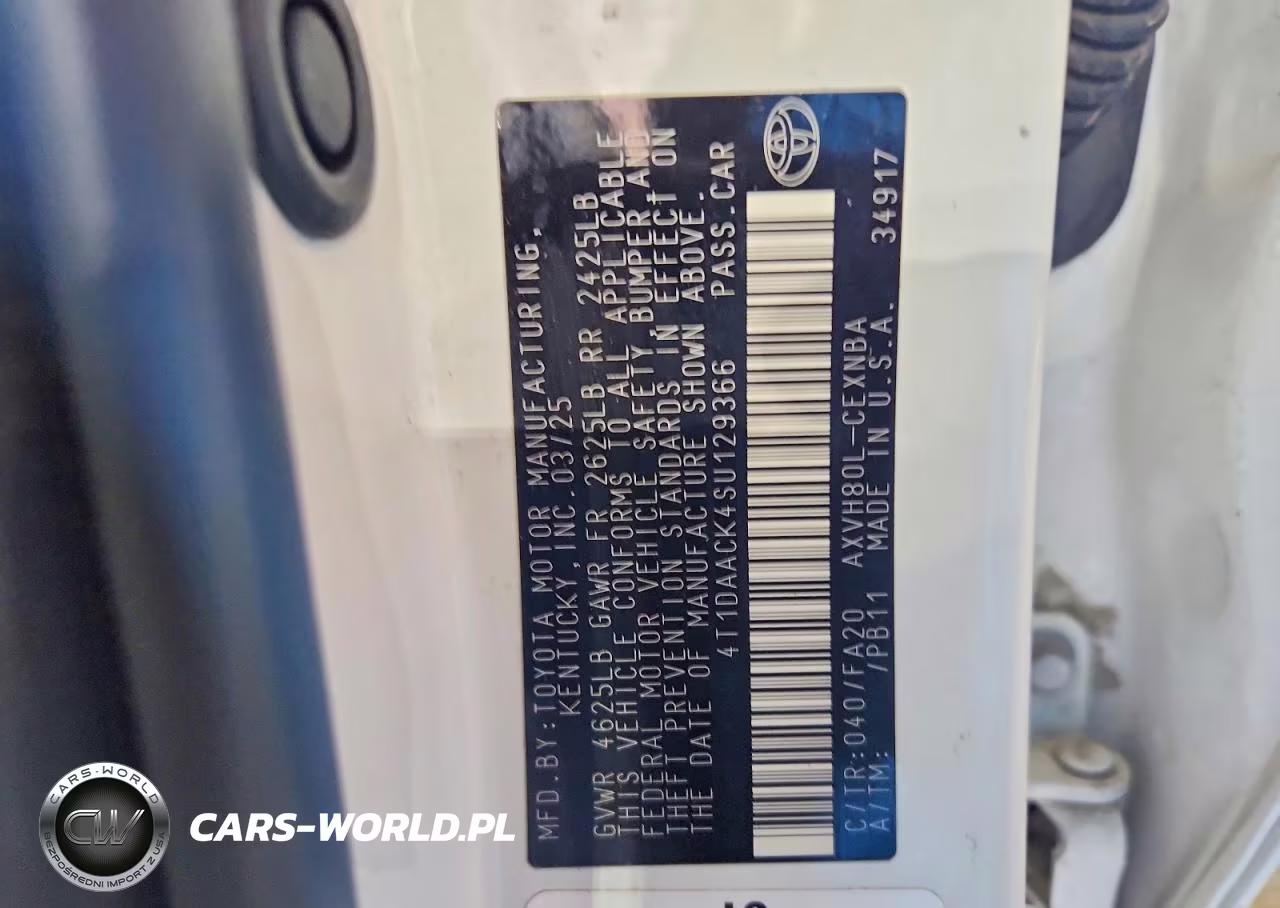 2025 Toyota Camry Le VIN:4T1DAACK4SU129366 - 13