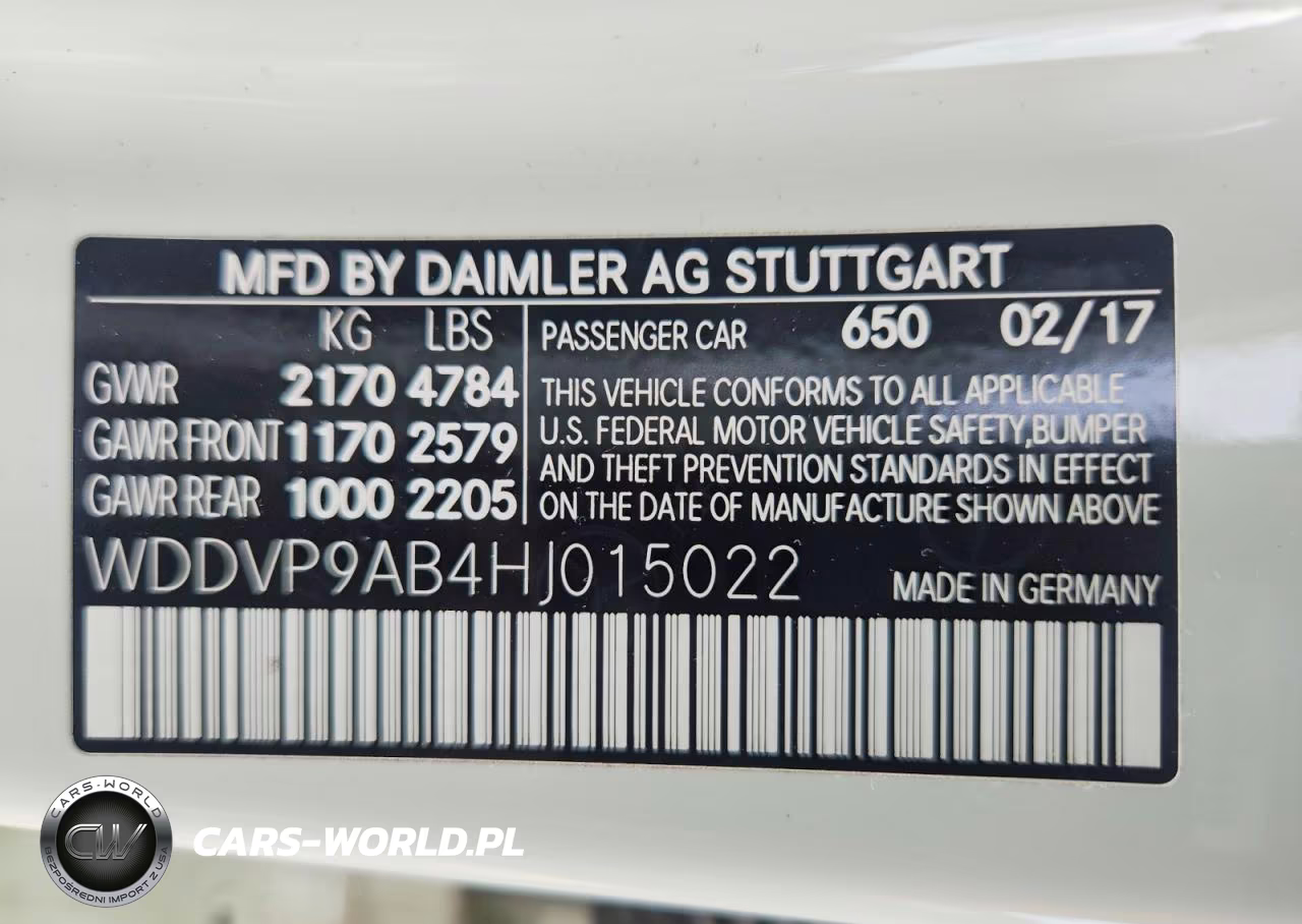 2017 Mercedes-Benz B 250E VIN:WDDVP9AB4HJ015022 - 13