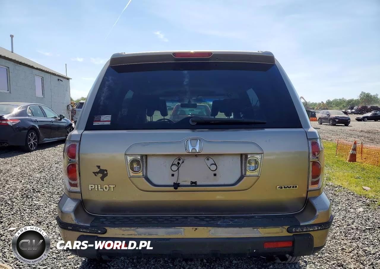 2007 Honda Pilot Exl VIN:2HKYF18597H517981 - 6