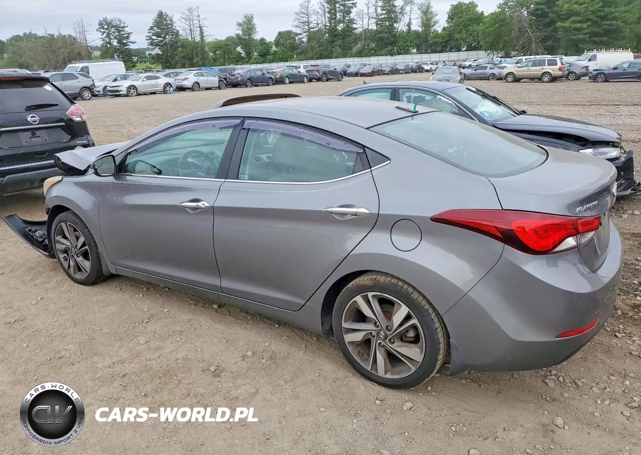 2014 Hyundai Elantra Limited VIN:5NPDH4AE5EH476072 - 2