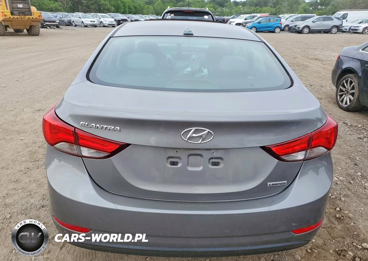 2014 Hyundai Elantra Limited VIN:5NPDH4AE5EH476072 - 6