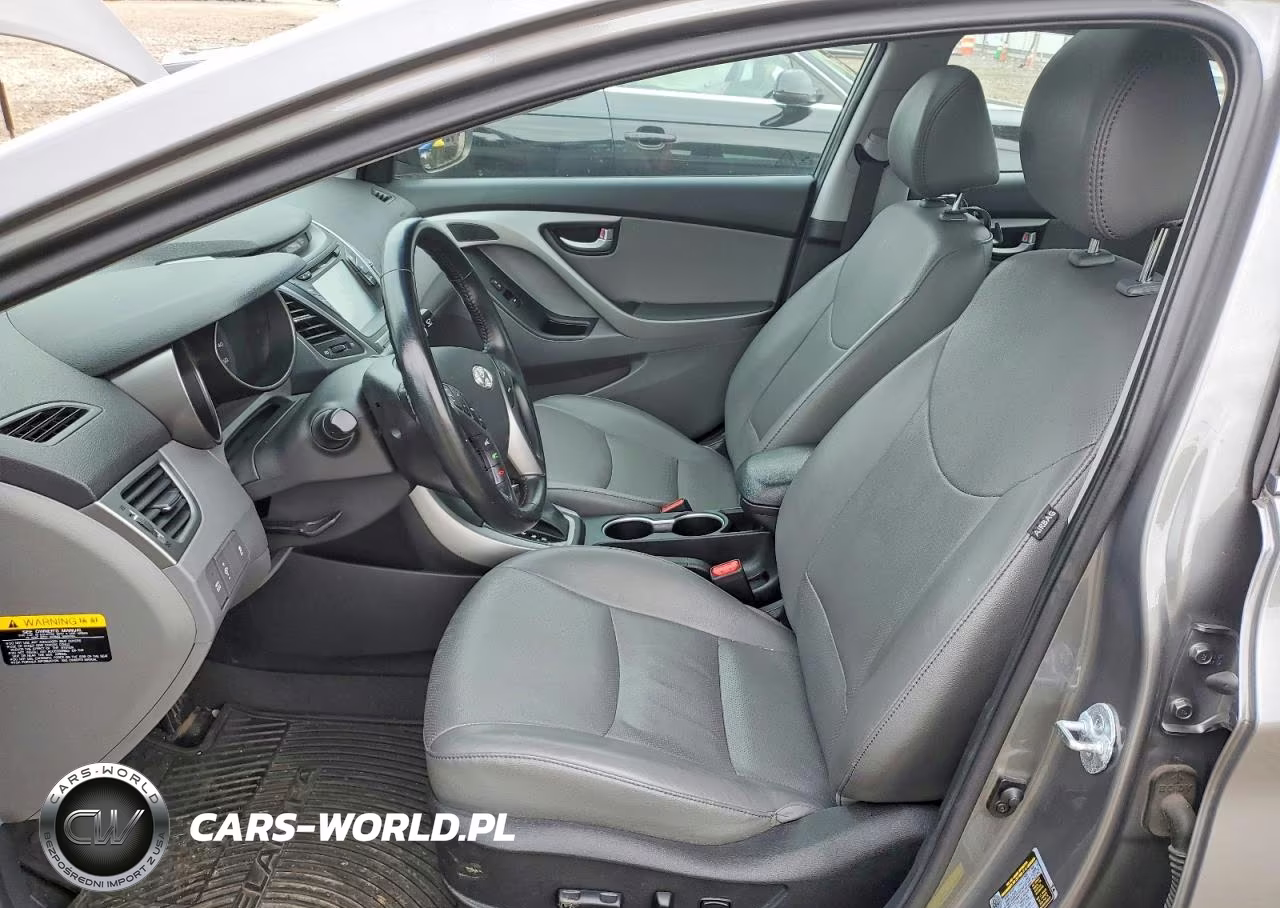 2014 Hyundai Elantra Limited VIN:5NPDH4AE5EH476072 - 7