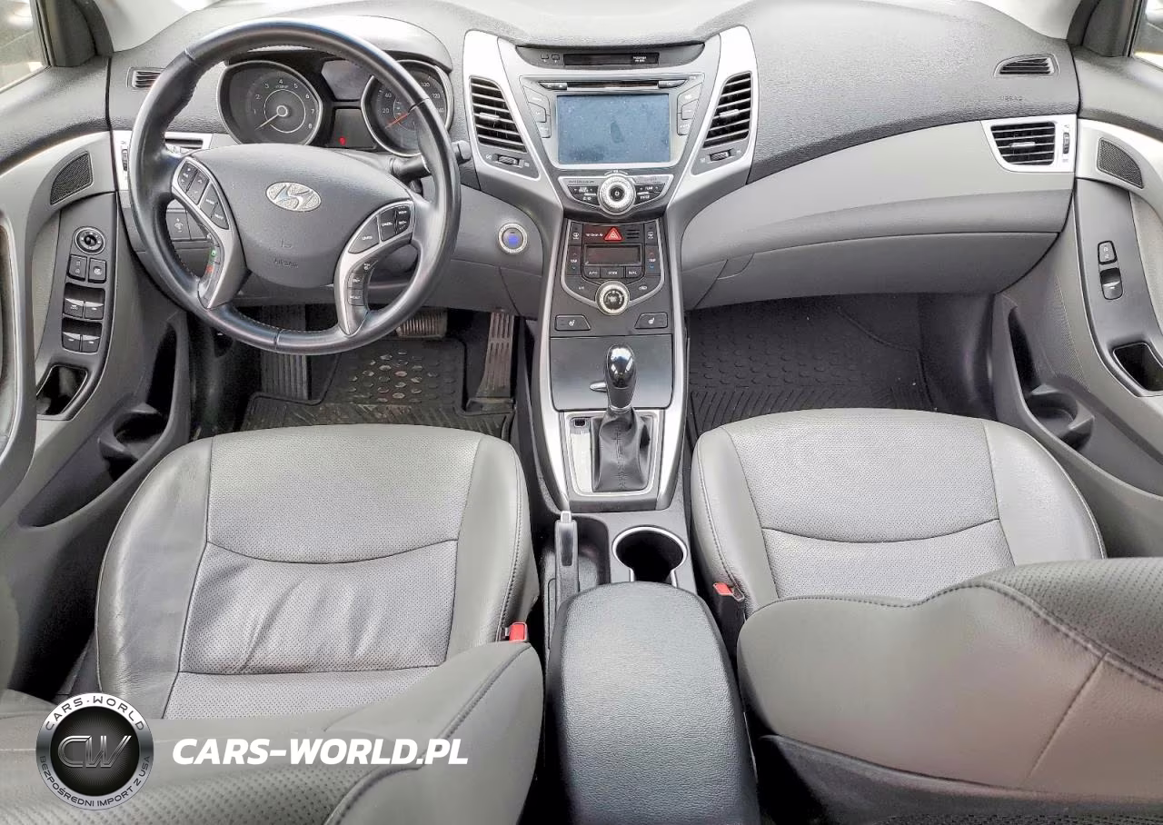 2014 Hyundai Elantra Limited VIN:5NPDH4AE5EH476072 - 8