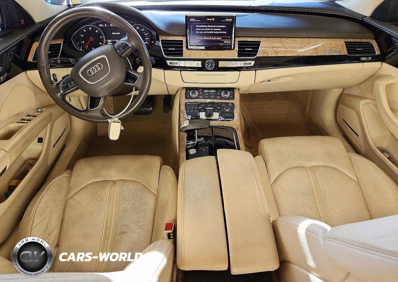 2012 Audi A8 L Quattro VIN:WAURVAFD4CN032530 - 8