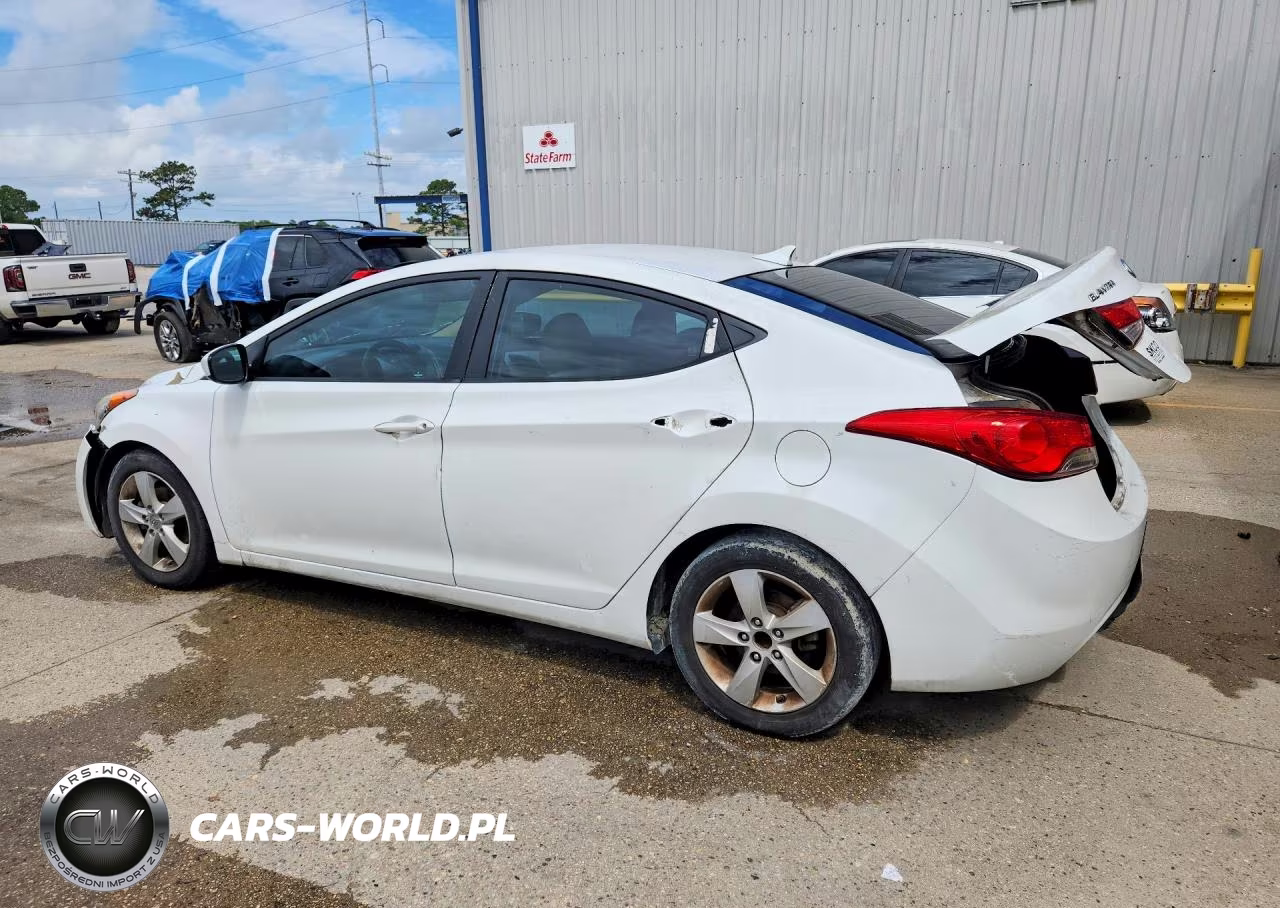 2013 Hyundai Elantra Gls VIN:5NPDH4AE4DH252502 - 2