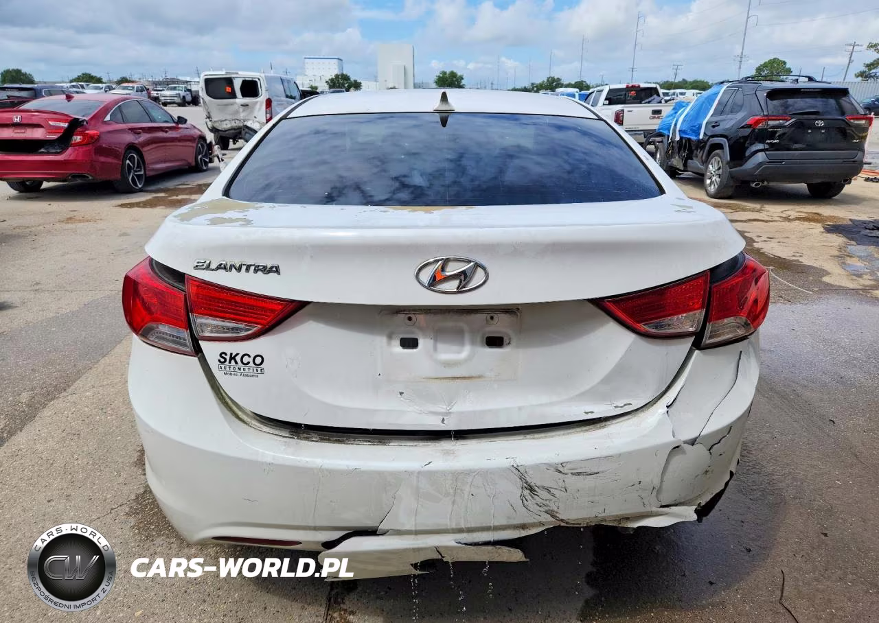 2013 Hyundai Elantra Gls VIN:5NPDH4AE4DH252502 - 6