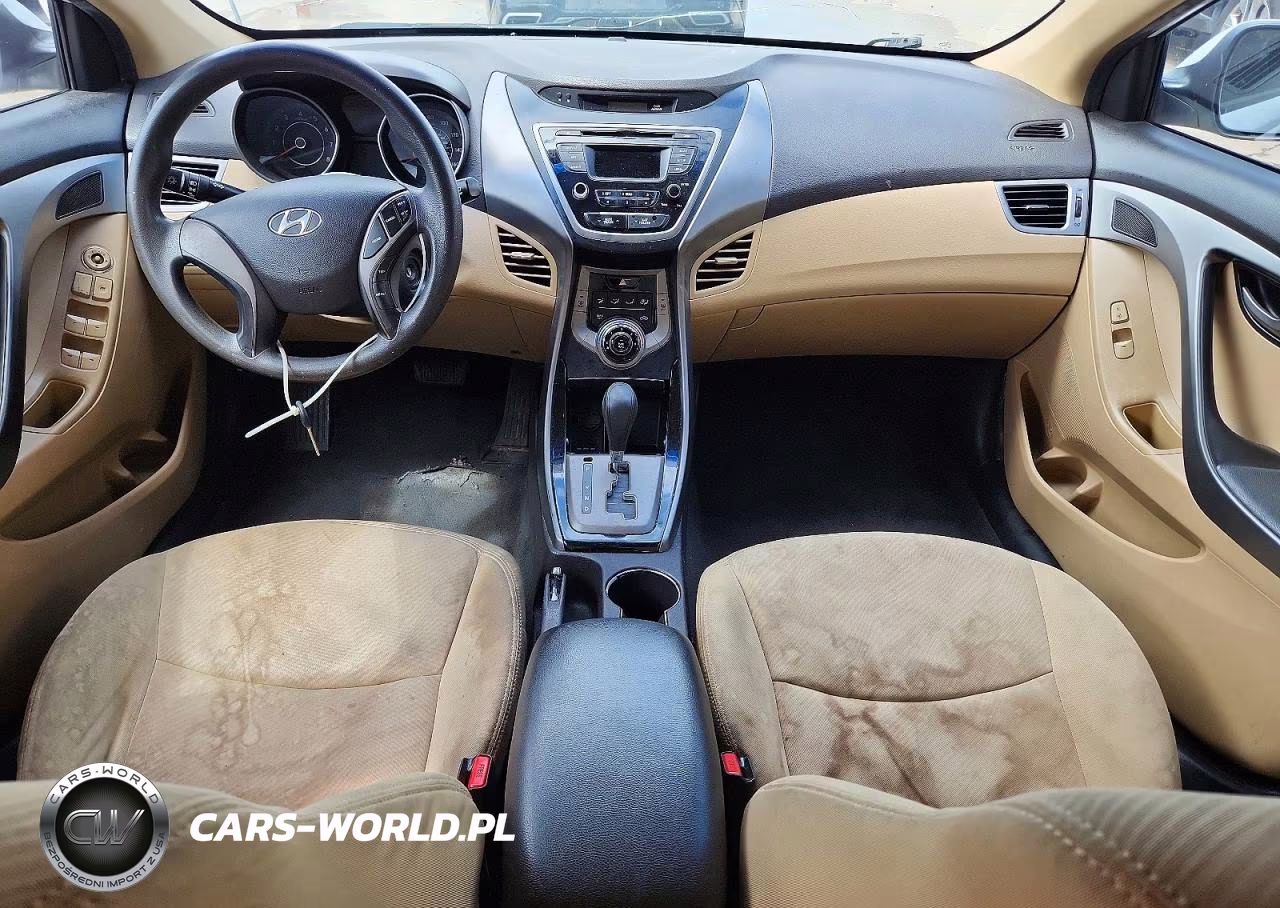 2013 Hyundai Elantra Gls VIN:5NPDH4AE4DH252502 - 8