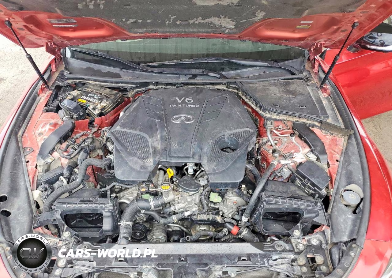 2019 Infiniti Q60 Red Sport 400 VIN:JN1FV7EK8KM360467 - 11