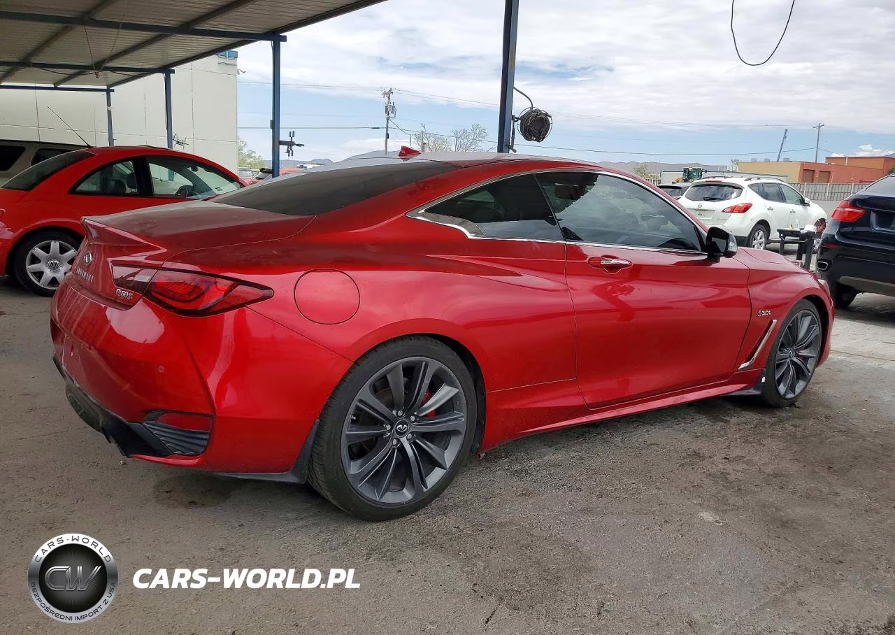 2019 Infiniti Q60 Red Sport 400 VIN:JN1FV7EK8KM360467 - 3