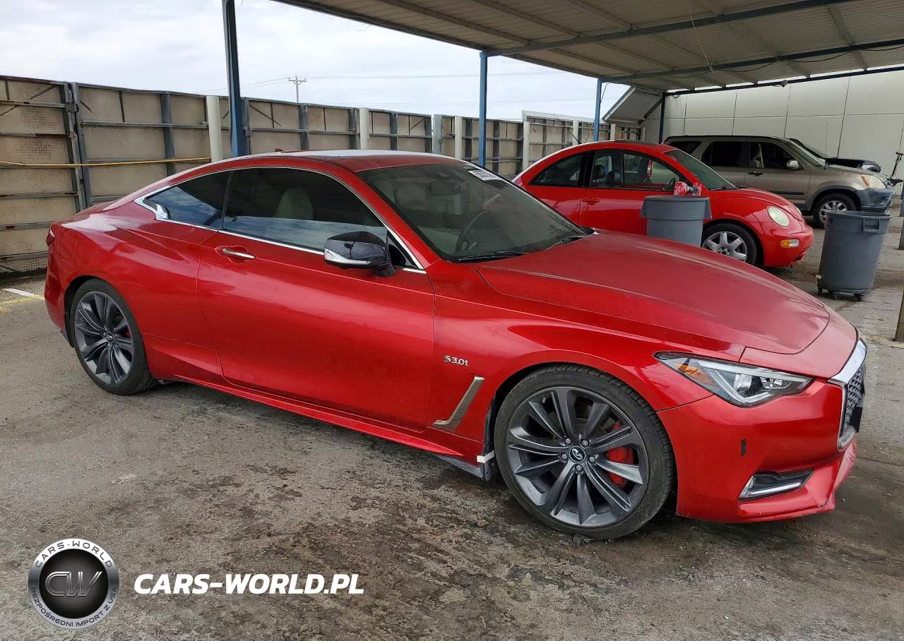 2019 Infiniti Q60 Red Sport 400 VIN:JN1FV7EK8KM360467 - 4
