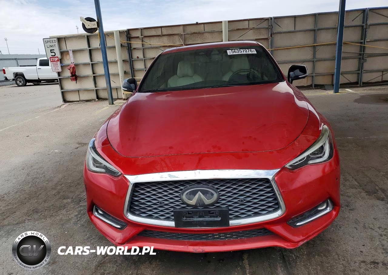 2019 Infiniti Q60 Red Sport 400 VIN:JN1FV7EK8KM360467 - 5