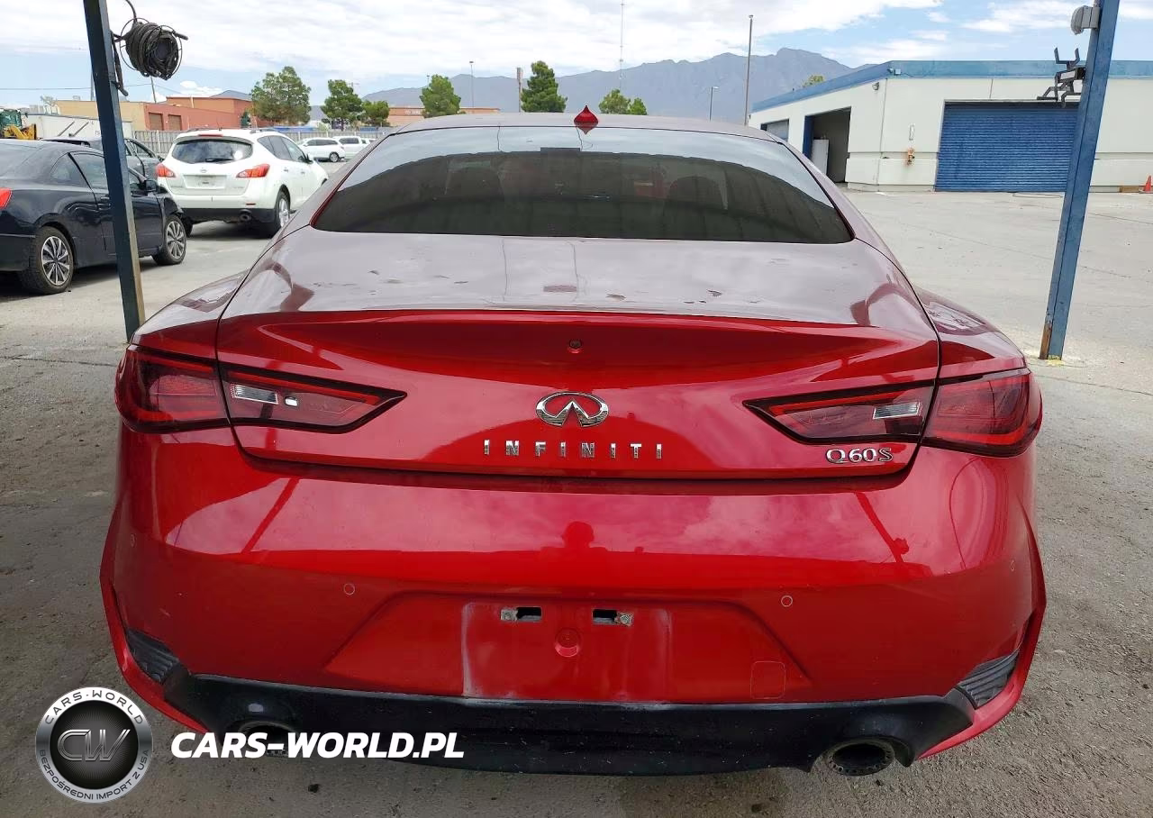 2019 Infiniti Q60 Red Sport 400 VIN:JN1FV7EK8KM360467 - 6