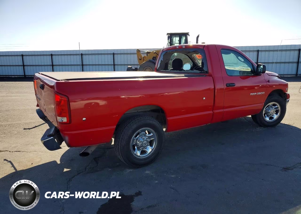 2003 Dodge Ram 2500 St VIN:3D7KA26C53G753712 - 3