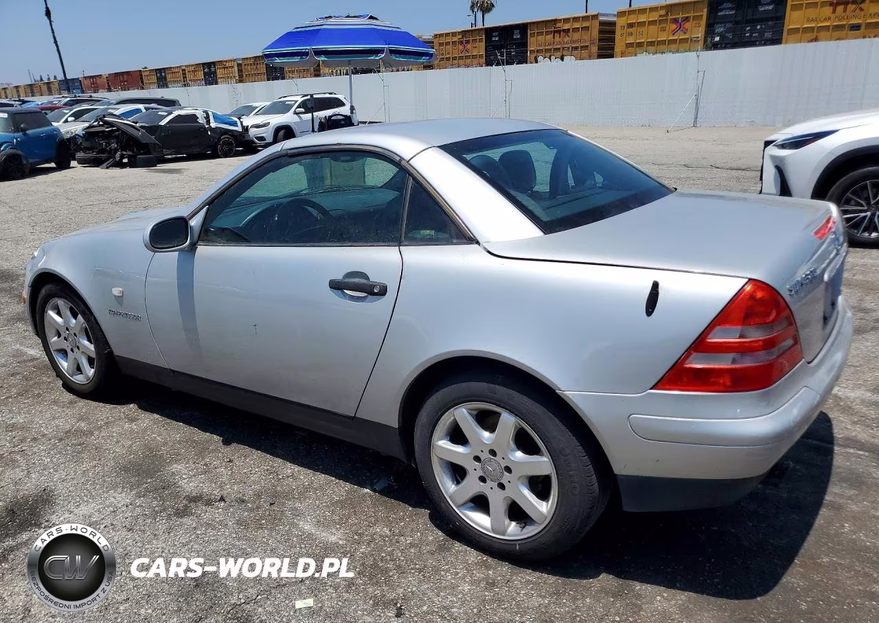 2000 Mercedes-Benz Slk 230 Kompressor VIN:WDBKK47FXYF155554 - 2