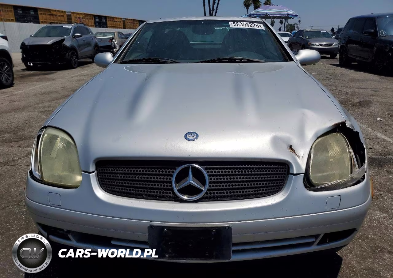 2000 Mercedes-Benz Slk 230 Kompressor VIN:WDBKK47FXYF155554 - 5