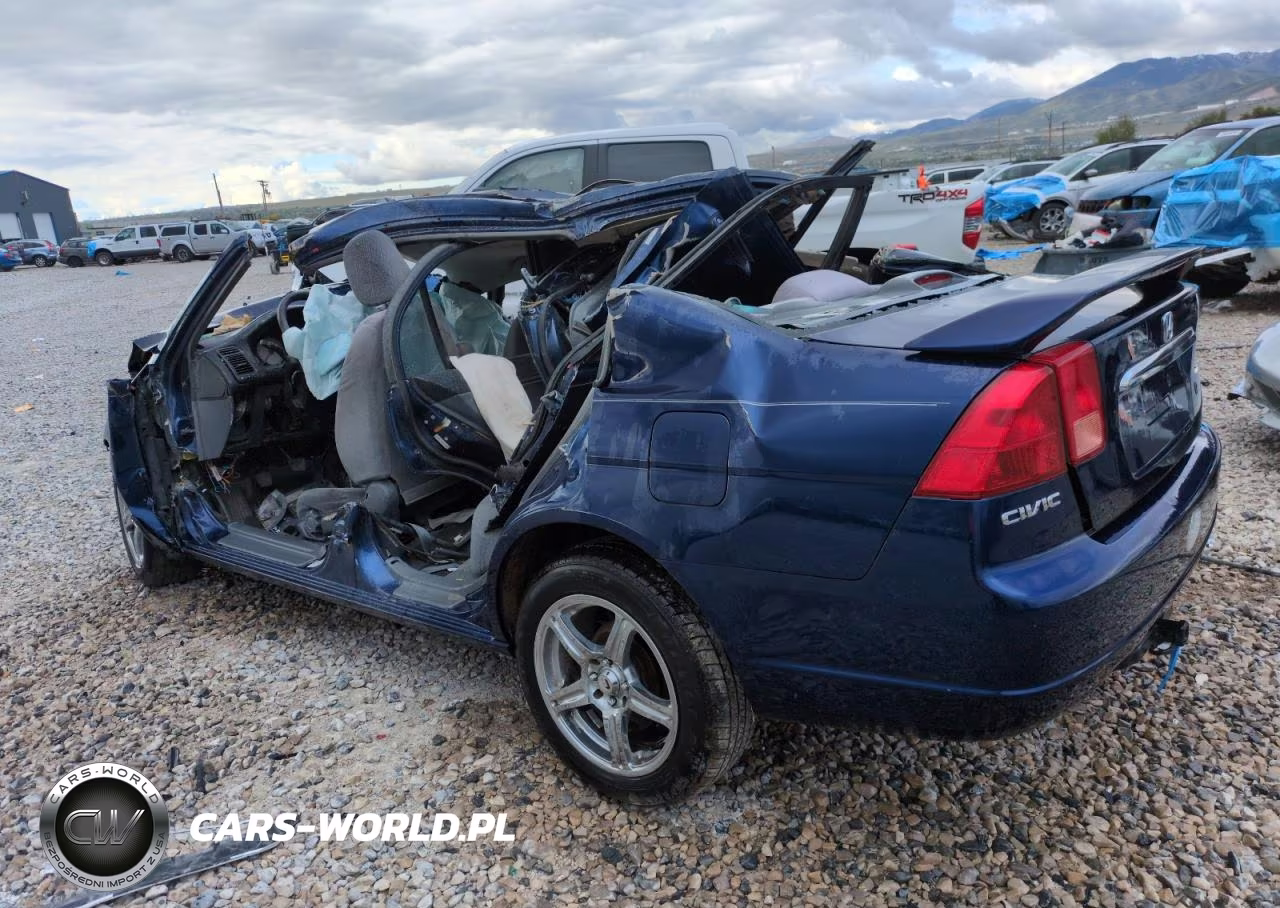 2002 Honda Civic Ex VIN:1HGES25792L049248 - 2