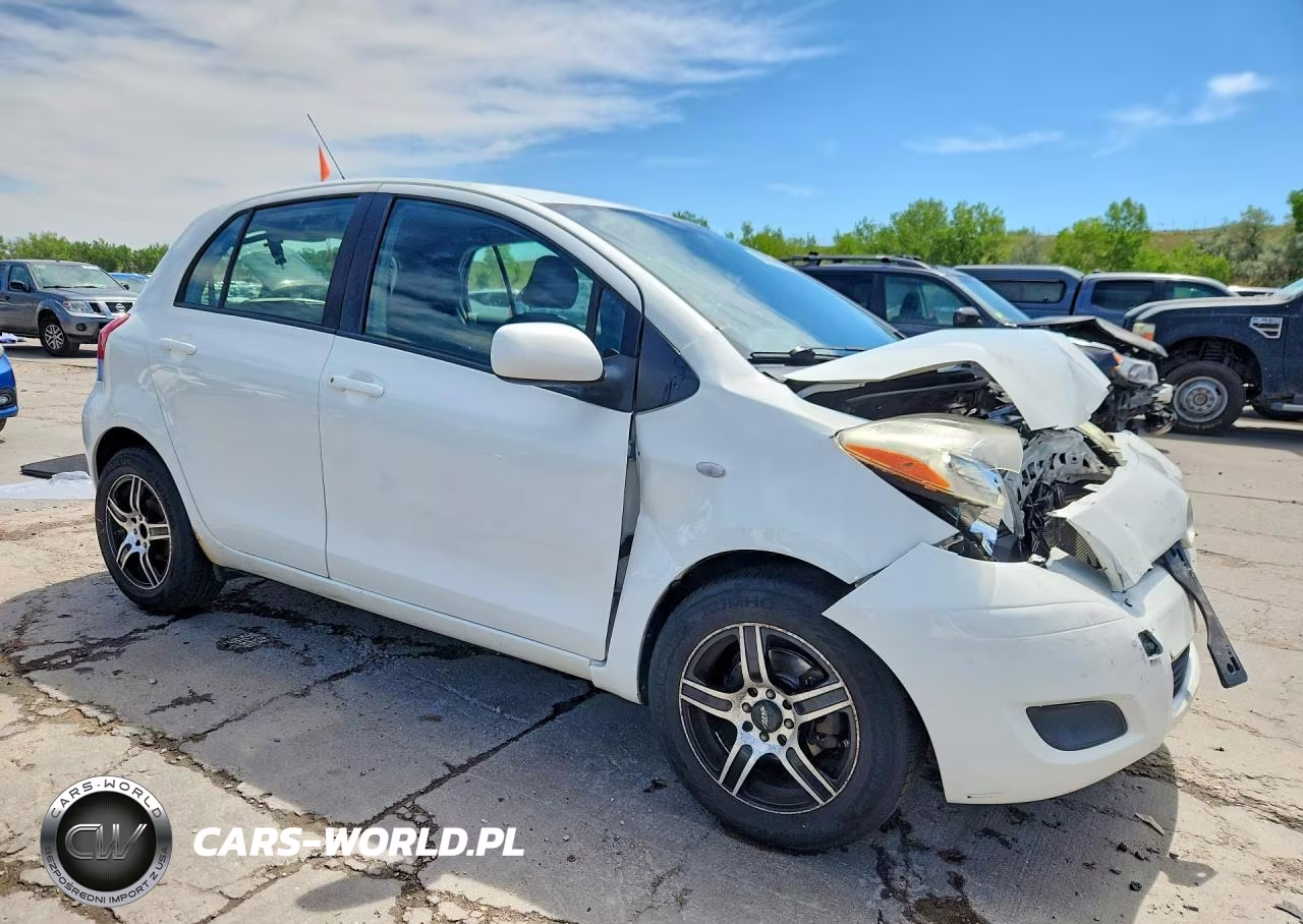 2010 Toyota Yaris Base VIN:JTDKT4K31A5306255 - 4