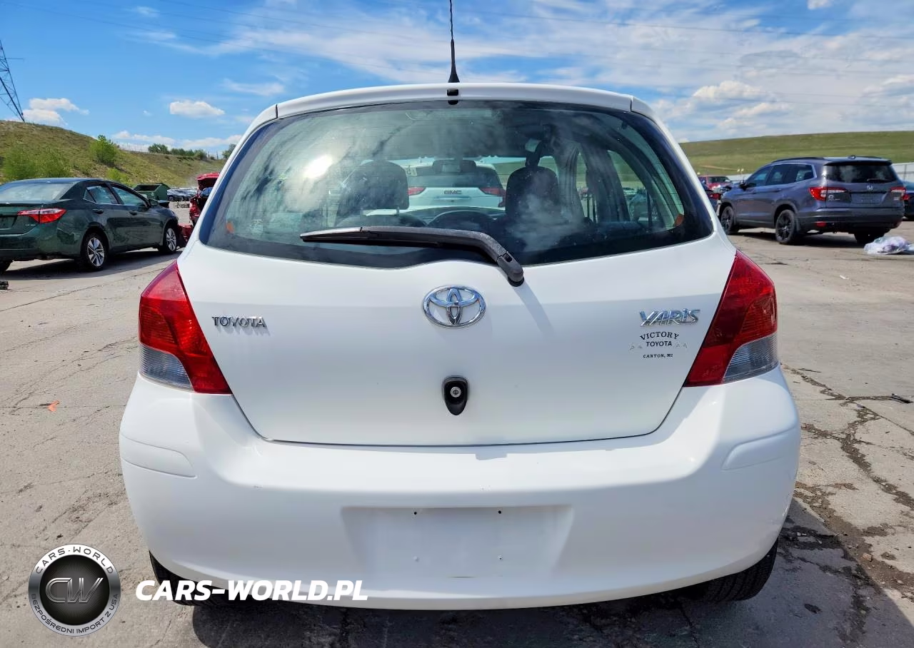 2010 Toyota Yaris Base VIN:JTDKT4K31A5306255 - 6