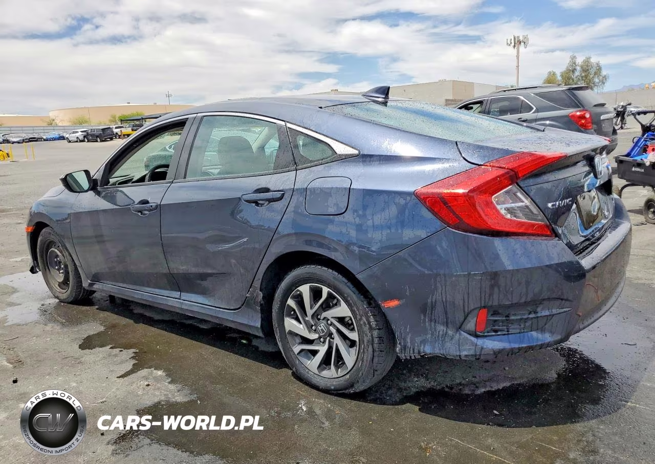 2018 Honda Civic Ex VIN:2HGFC2F76JH572982 - 2